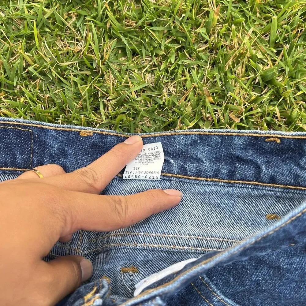 Vintage Levi’s 550 Orange Tab Made in USA Jeans 1994 33 30